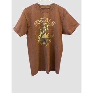 Melanie Martinez Official Merch Concert Tee Portals Shirt Medium Brown Unisex